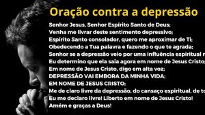 Oração contra a depressão