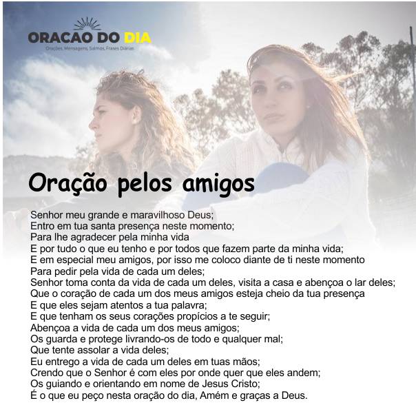 Oração pelos amigos