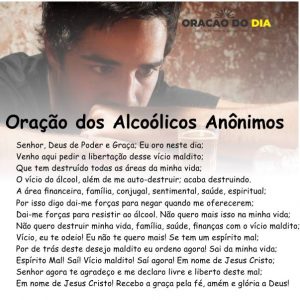 Oração dos alcoólicos anônimos
